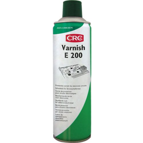 Vernice trasparente ad asciugatura rapida - E 200 - CRC Industries France - di protezione / isolante / in aerosol