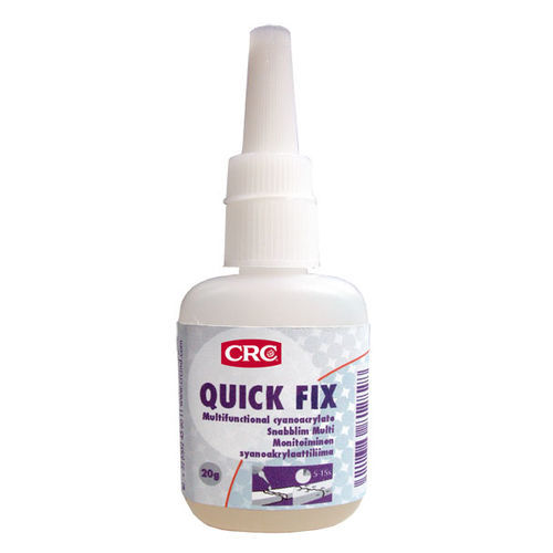 Colla cianoacrilato - QUICK FIX - CRC Industries France - per gomma / per plastica / per vetro