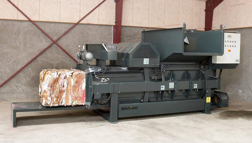 Pressa imballatrice per cartone - HC40 - Bramidan Balers - per plastica / orizzontale / a carico dall'alto