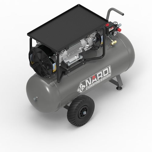 Compressore a pistone - Extreme 4D 90L  - NARDI COMPRESSORI - d'aria / con motore elettrico / su rotelle