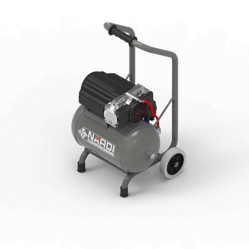 Compressore a pistone - ESPRIT 1 - NARDI COMPRESSORI - d'aria / con motore elettrico / su rotelle