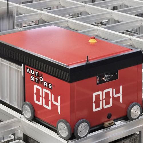 Sistema di stoccaggio tampone - AutoStore Red Line - DEMATIC