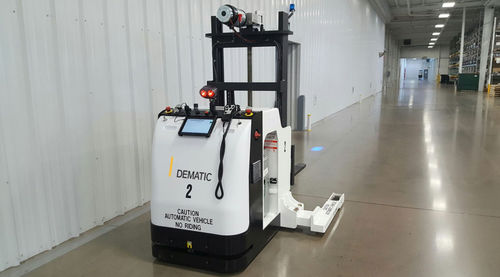 AGV da trasporto - DEMATIC - per pallet / per magazzino / carrello elevatore