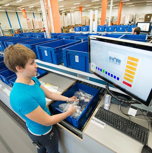Interfaccia uomo-macchina touch screen - DEMATIC - portatile / industriale