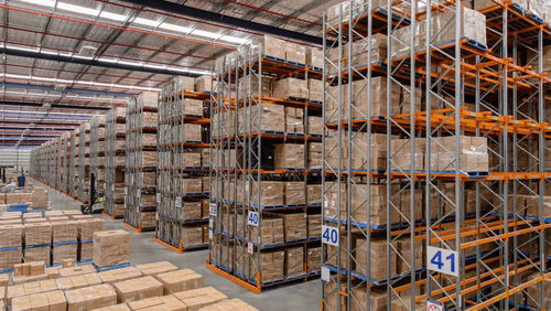 Scaffalatura per movimentazione - DEMATIC - per carichi pesanti / per scatole / per pallet