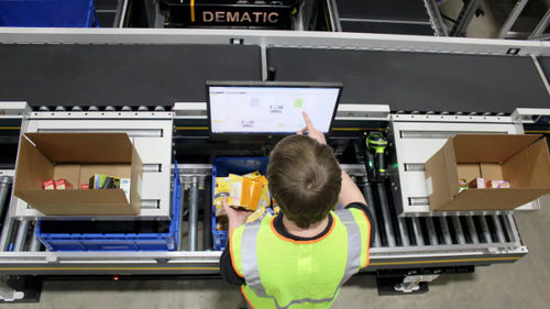 Interfaccia uomo-macchina touch screen - DEMATIC - portatile / industriale