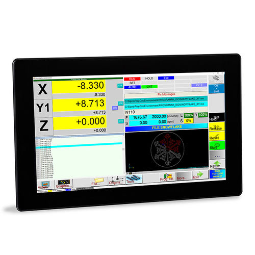 Monitor per interfaccia HMI - MTFT21-W - Sipro srl - TFT-LCD / con touch screen capacitativo / industriale
