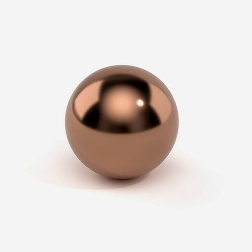Sfera in bronzo - RGPBALLS Srl - per cuscinetti / per valvola di non ritorno
