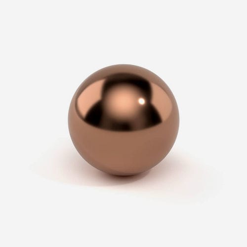 Sfera in bronzo - RGPBALLS Srl - in lega d'alluminio / per valvola di non ritorno
