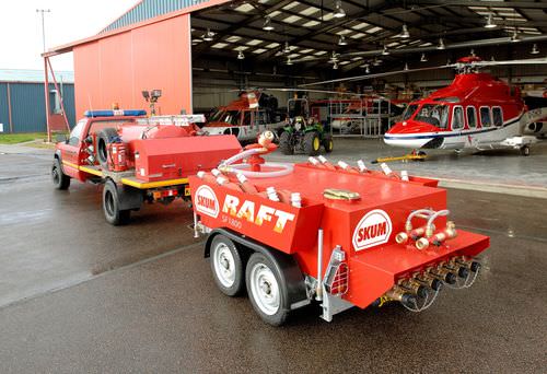 Sistema antincendio a base di schiuma - RAFT - SKUM