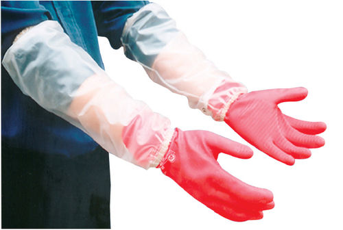 Soprammanica da lavoro - L0081 - PPSGB - di protezione chimica / in PVC / unisex
