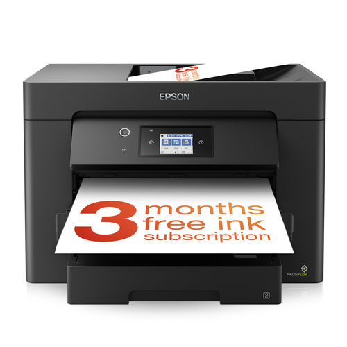 Stampante a getto d'inchiostro - WorkForce WF-78 series  - EPSON Europe - da ufficio / a 4 colori / monocromatica