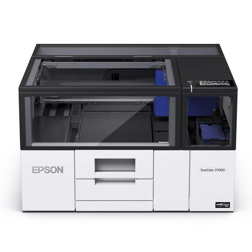 Stampante per grandi formati a getto di inchiostro UV - SureColor V1000 - EPSON Europe - a 4 colori / in piano