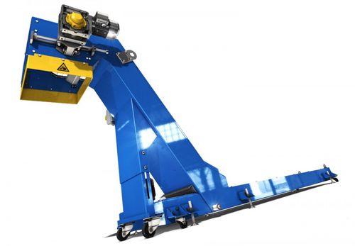 Trasportatore a nastro - T38  - AL Industrie - orizzontale / inclinato / di scarico