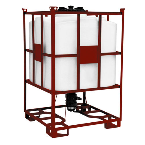 Contenitore IBC in polietilene - IBC-TN series - ARICON GmbH - per liquidi / con gabbia di protezione / impilabile