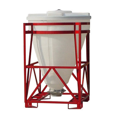 Serbatoio per prodotti sfusi - TSA/P series - ARICON GmbH - in polietilene / a fondo conico / verticale