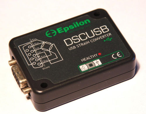 Condizionatore di segnale per estensimetro - DSCUSB  - Epsilon Technology - digitale / USB