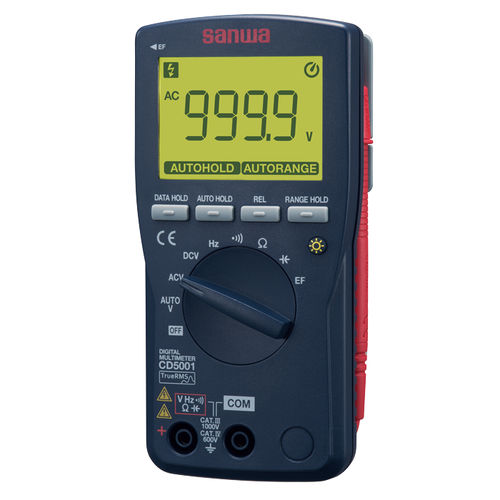 Multimetro digitale - CD5001 - Sanwa Electric Instrument - portatile / 1000 V / 600 V