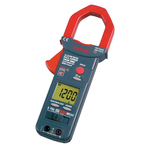 Multimetro a pinza digitale - DCL1200R - Sanwa Electric Instrument - portatile / 600 V / cat III
