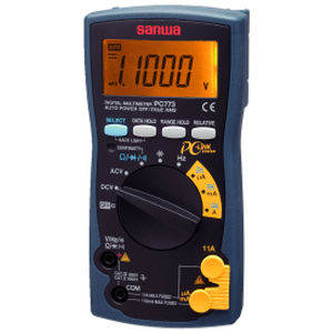 Multimetro digitale - PC773 - Sanwa Electric Instrument - portatile / 1000 V / 11 A