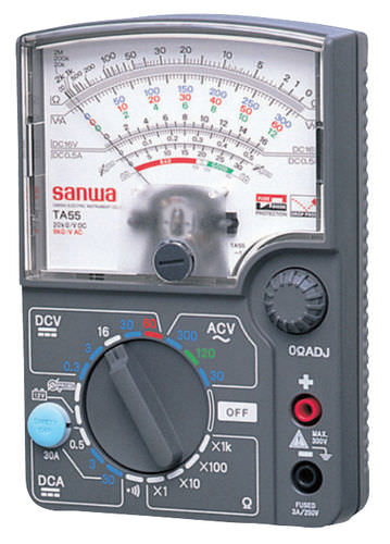 Multimetro analogico - TA55 - Sanwa Electric Instrument - portatile / 30 A / industriale