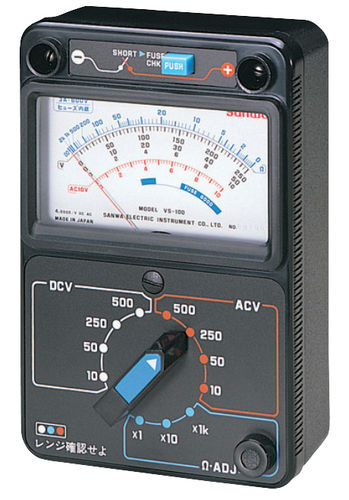 Multimetro analogico - VS-100 - Sanwa Electric Instrument - portatile / industriale
