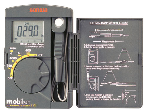 Luxmetro digitale - LX2 - Sanwa Electric Instrument - tascabile