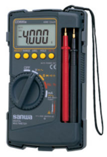 Multimetro digitale - CD800a - Sanwa Electric Instrument - portatile / industriale