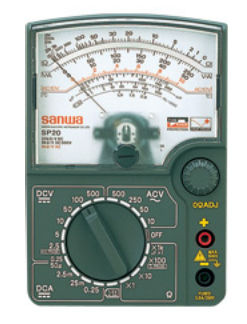 Multimetro analogico - SP20 - Sanwa Electric Instrument - portatile / industriale