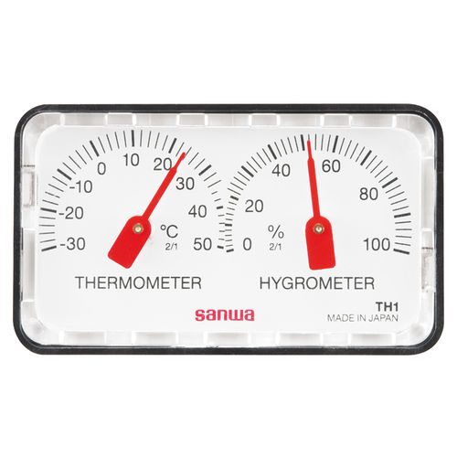 Termo-igrometro analogico - TH1 - Sanwa Electric Instrument - umidità relativa / temperatura