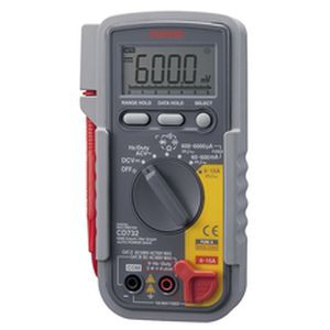 Multimetro digitale - CD732 - Sanwa Electric Instrument - portatile / 1000 V / 15 A
