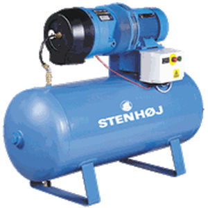 Compressore a vite - Hydrovane HV02-HV04 - STENHØJ - d'aria / con motore elettrico / fisso
