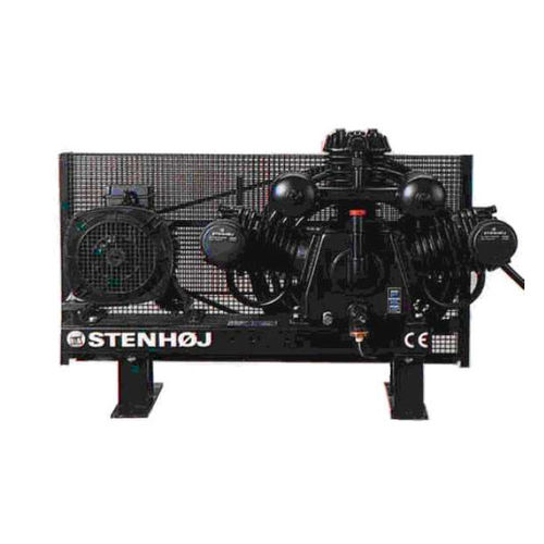 Compressore a pistone - KC series - STENHØJ - d'aria / con motore elettrico / fisso