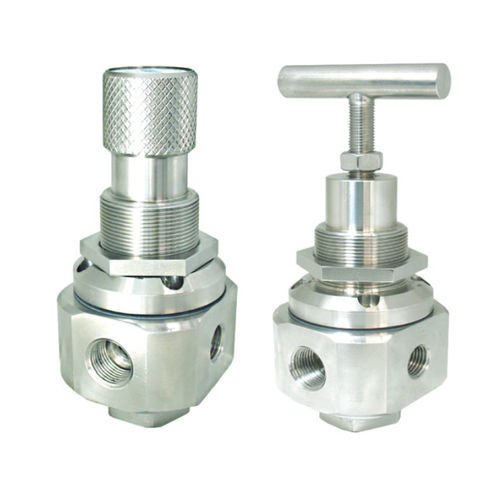 Regolatore e riduttore di pressione per gas - PRU350 - Golden Mountain Enterprise - a diaframma / in acciaio inossidabile / PTFE