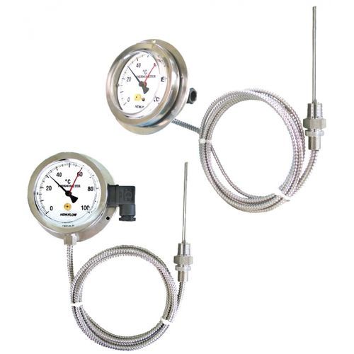 Termometro a dilatazione di liquido - SAE 4 - Golden Mountain Enterprise - con quadrante / IP65 / ad inserimento