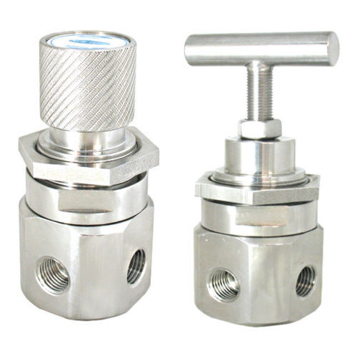 Regolatore e riduttore di pressione per gas - PRU300  - Golden Mountain Enterprise - a diaframma / in acciaio inossidabile / PTFE