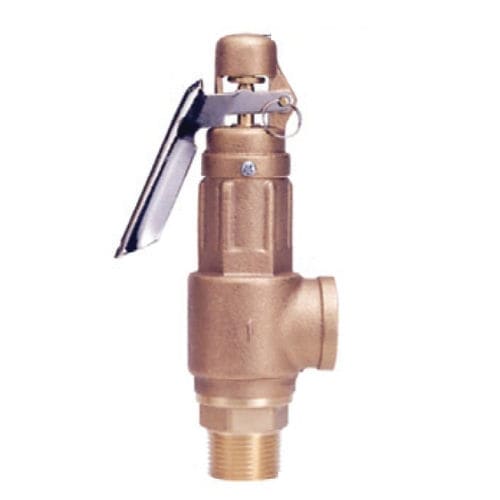 Valvola di sicurezza ad aria - N3_N3L - Golden Mountain Enterprise - per vapore / per acqua / in ottone
