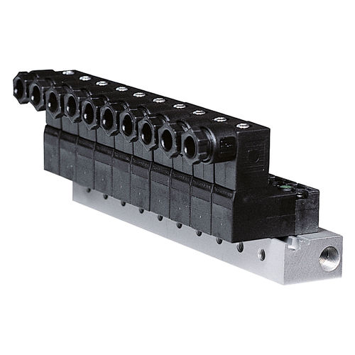 Distributore pneumatico a cassetto - MV series - Sommer-Technik - azionato tramite solenoide / a 3/2 vie / normalmente chiusa
