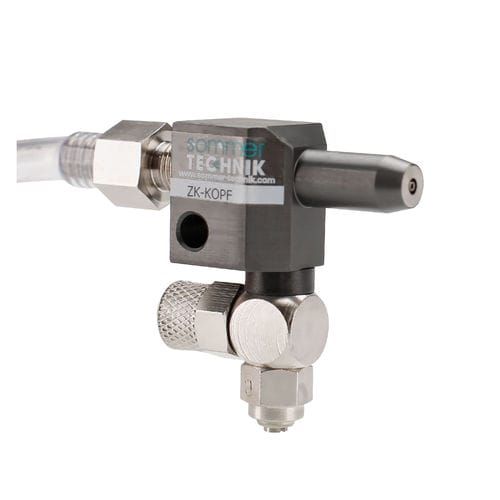 Ugello per liquidi - ZK - KOPF - Sommer-Technik - ad aria compressa / di polverizzazione / in ottone