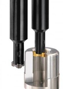 Fresa a inserti - CMT - Carmex Precision Tools - a filettare / per scanalature a T / a gambo cilindrico