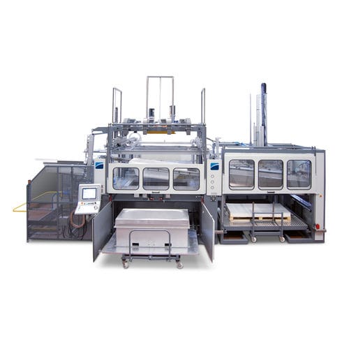 Macchina termoformatrice per lastre di plastica - br5cs - CMS S.p.A. - automatica / in linea
