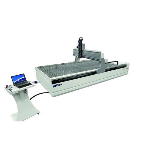 Sistema di taglio a getto d'acqua - tecnocut smartline - CMS S.p.A. - CNC / per applicazioni industriali / con carico/scarico automatizzato