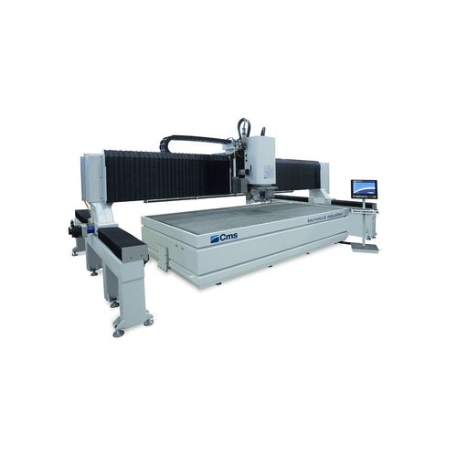Sistema di taglio a getto d'acqua abrasivo - tecnocut aquatec - CMS S.p.A. - per metallo / CNC / con carico/scarico automatizzato