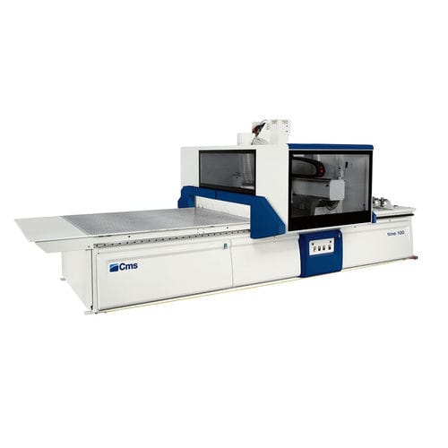 Centro di lavoro CNC 3 assi - time 100 - CMS S.p.A. - verticale / per materie plastiche / con portale mobile