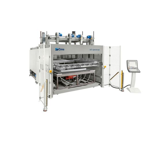 Macchina termoformatrice per lastre di plastica - br5 special spa - CMS S.p.A. - per pezzi di grandi dimensioni / manuale / automatica