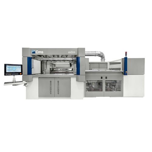 Termoformatrice di lastre - eidos series  - CMS S.p.A. - per corpi concavi di plastica / automatica / sottovuoto