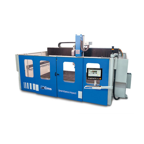 Fresa a ponte CNC - brembana impact - CMS S.p.A. - 5 assi / per ceramica / per marmo