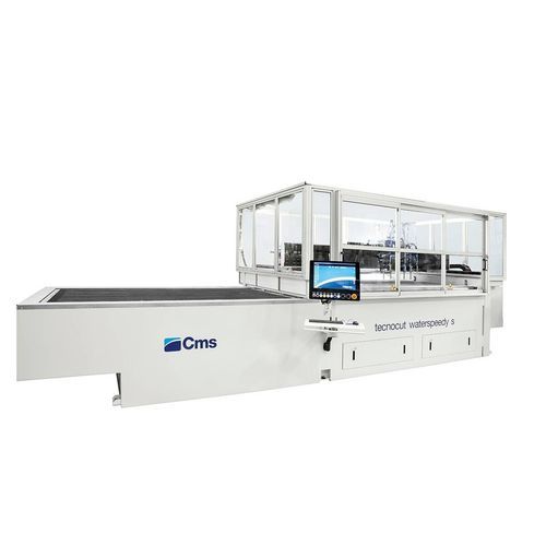 Sistema di taglio a getto d'acqua - tecnocut waterspeedy s - CMS S.p.A. - per materie plastiche / per compositi / CNC