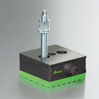 Piede di macchina - 202-VRC series - AirLoc AG - in elastomero / antivibrazioni / avvitabile
