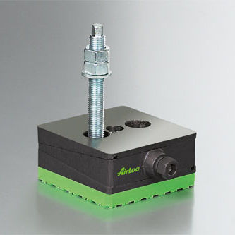 Piede di macchina - 414.1-VRC series - AirLoc AG - in elastomero / antivibrazioni / avvitabile
